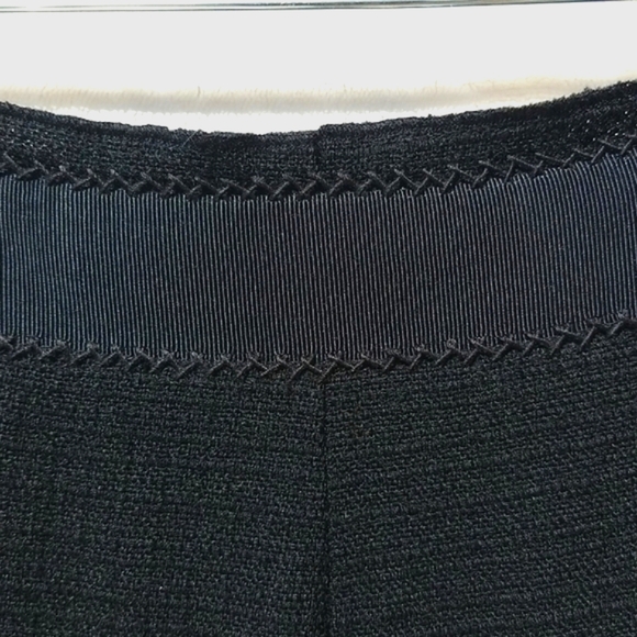 ELIE TAHARI Dorian Beaded Black Wool Skirt - NWT - Picture 3 of 8